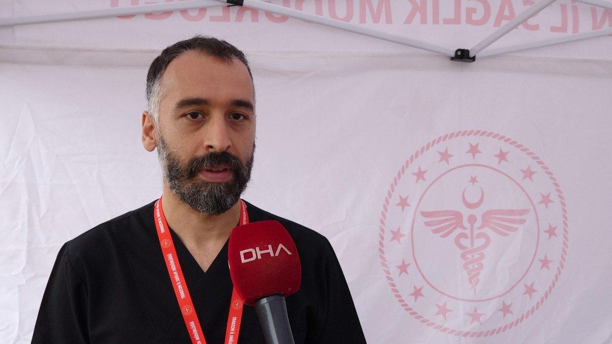 Doğu Karadeniz’de yaylada aşı çadırı kuruldu