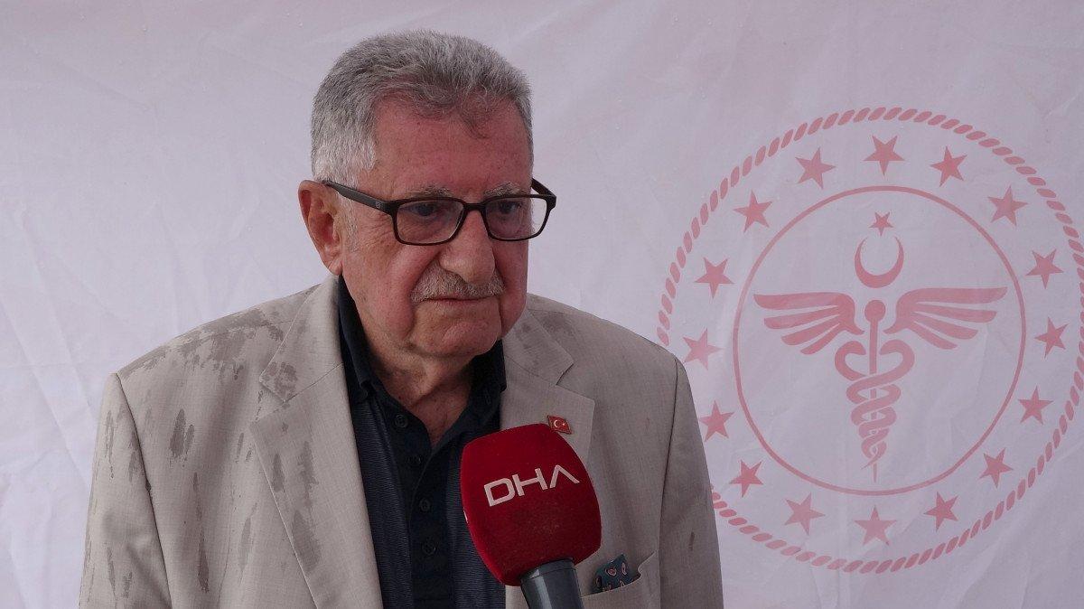 Doğu Karadeniz’de yaylada aşı çadırı kuruldu