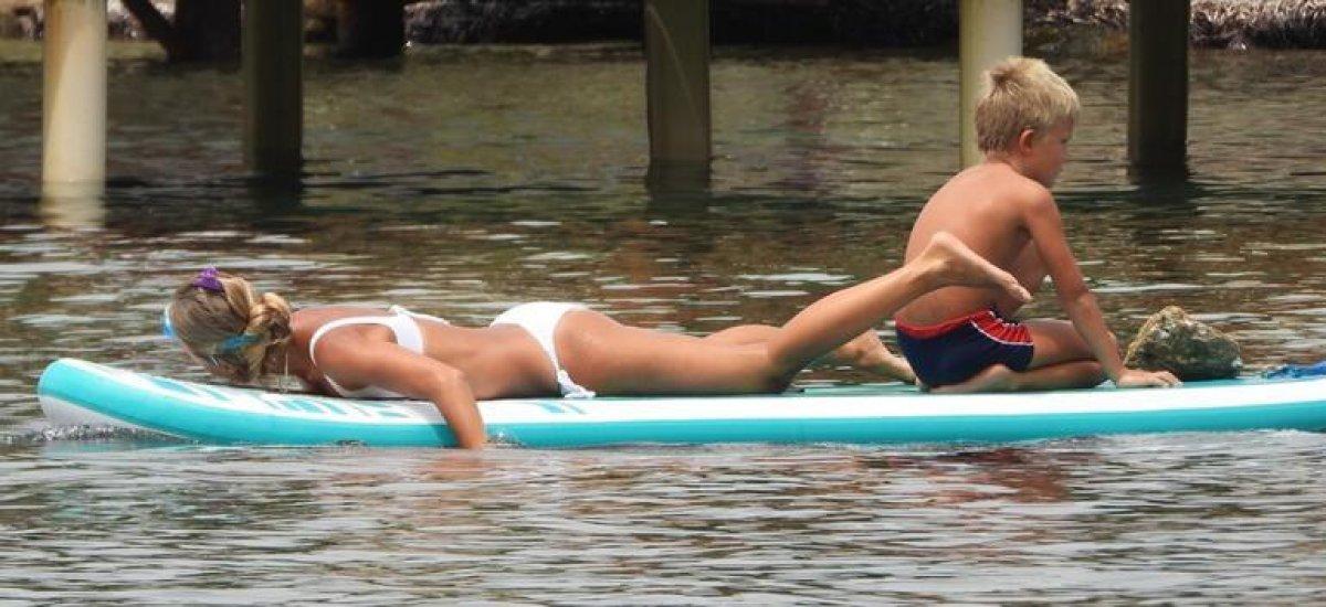 Bade İşçil'in oğlu Azur güldürdü