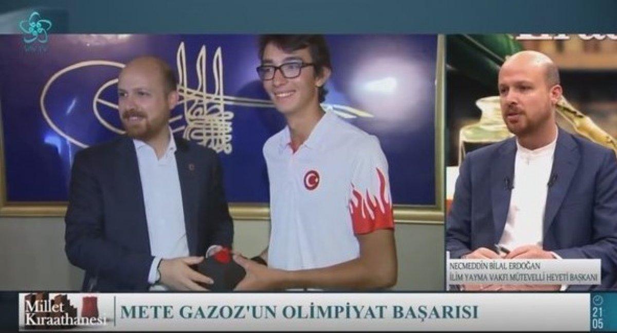 Bilal Erdoğan: Mete Gazoz ile olimpiyatlarda yeni bir madalya kapısı aralandı