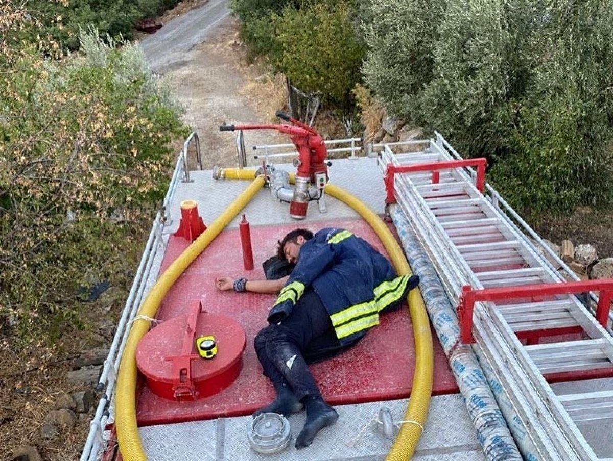 Manavgat'ta görev alan Bolulu itfaiyeciler evlerine döndü