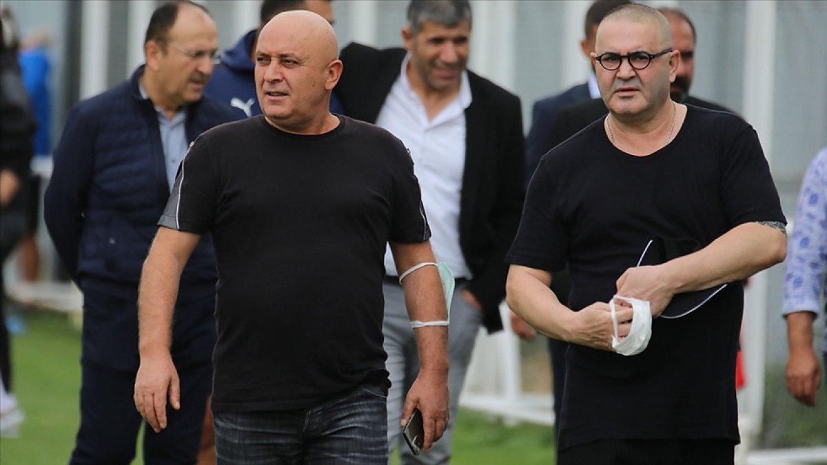 Şafak Sezer'den Sivasspor idmanını ziyaret