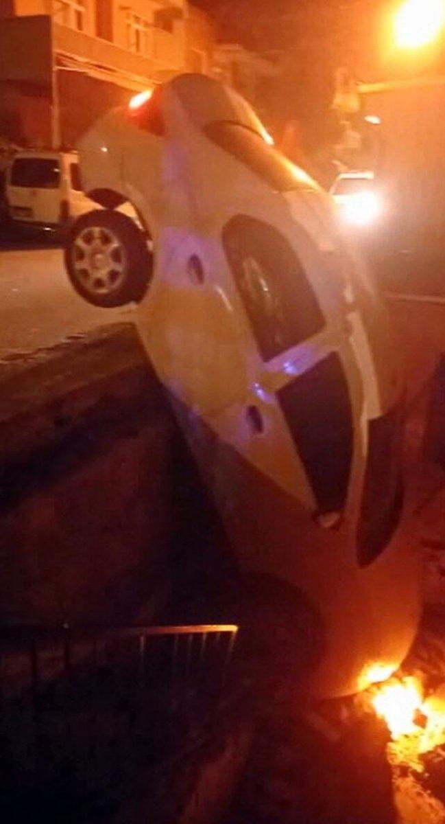 Isparta'da araçla bahçeye düşen sevgilisini bırakıp kaçtı