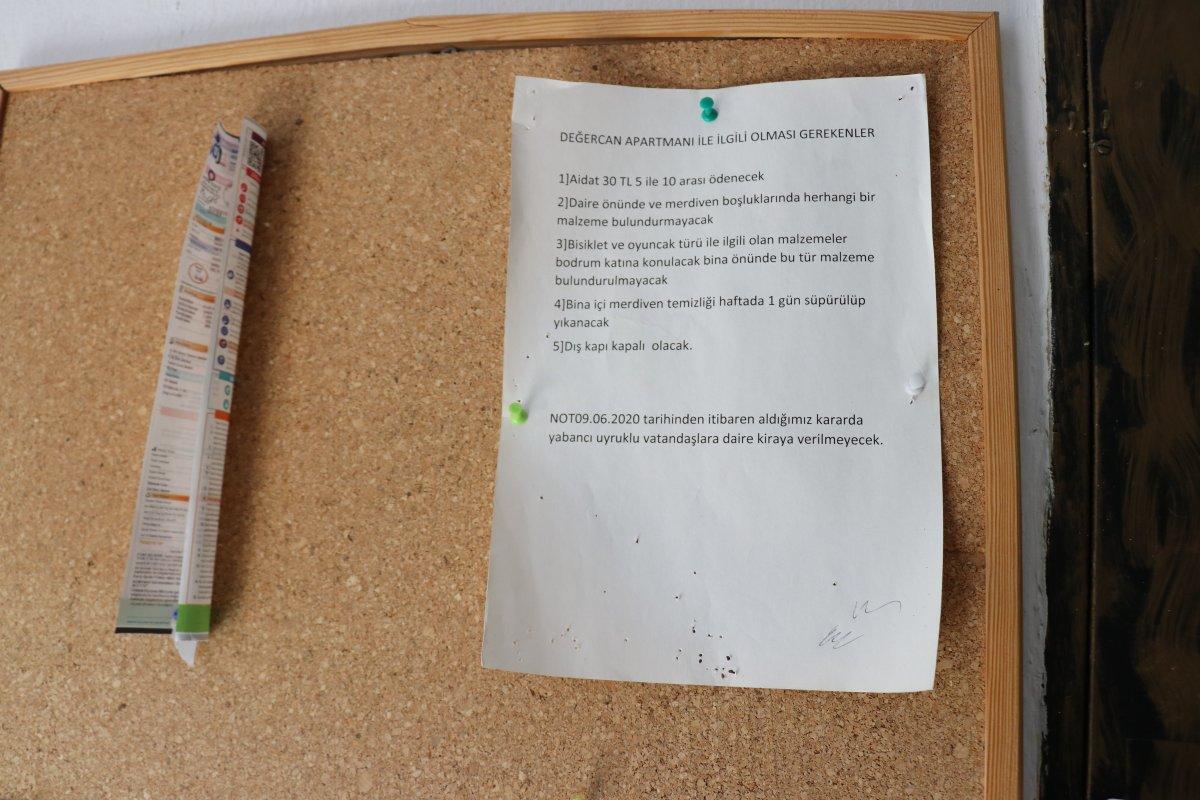 Bolu'da apartman yönetiminden Iraklı aileyi çıkarma kararı