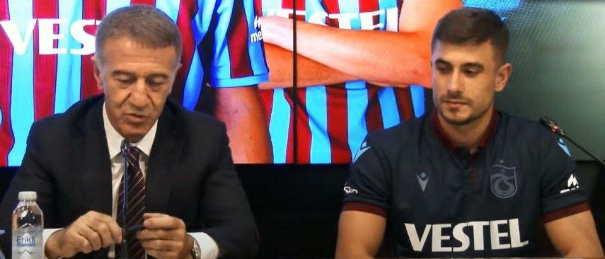 Trabzonspor'da Dorukhan ve Cornelius'a imza töreni yapıldı