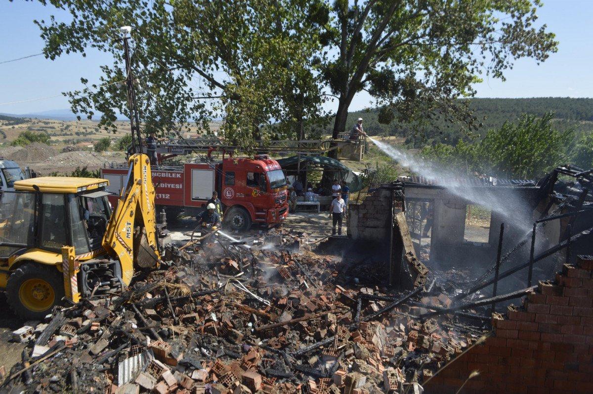 Sarıyer'de orman yangını