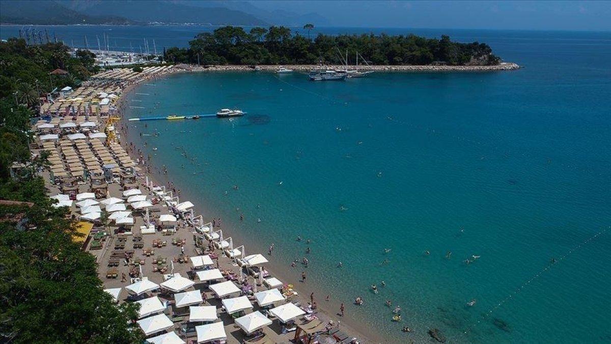 Antalya'ya turist akını