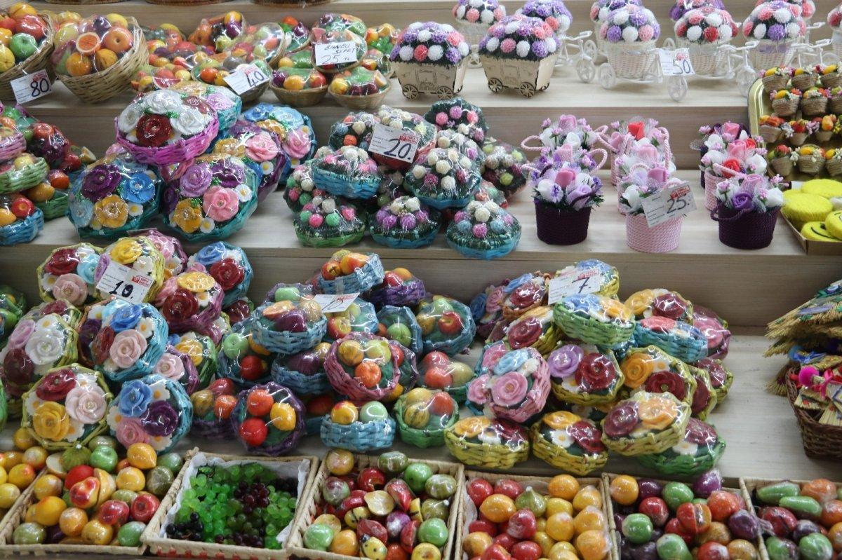 Edirne'de mis kokulu meyve sabunu canlandı