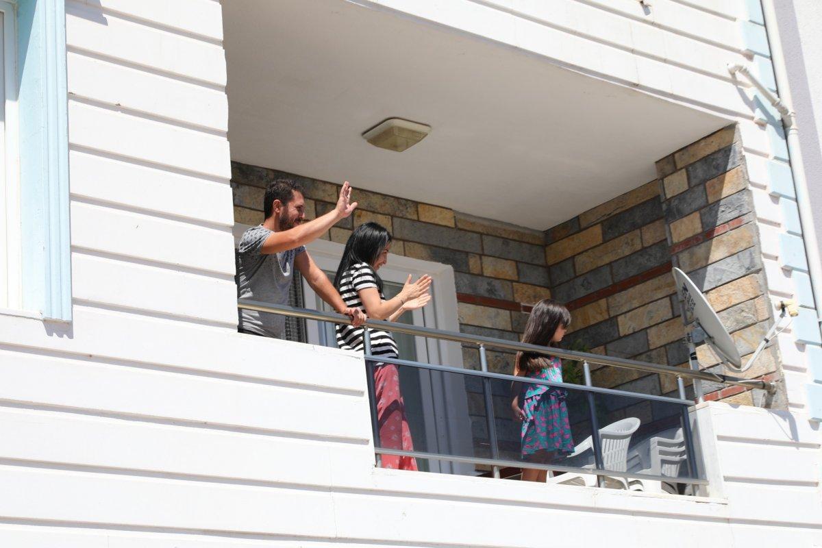 Bodrum’da ateş savaşçıları alkışlarla uğurlandı