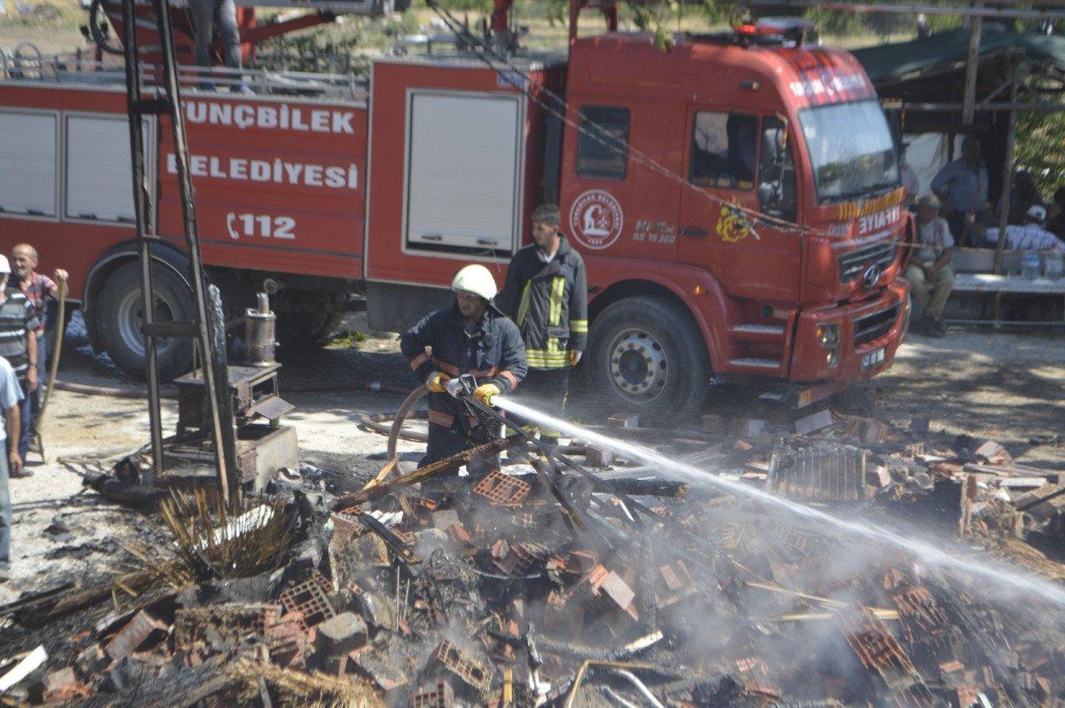 Sarıyer'de orman yangını