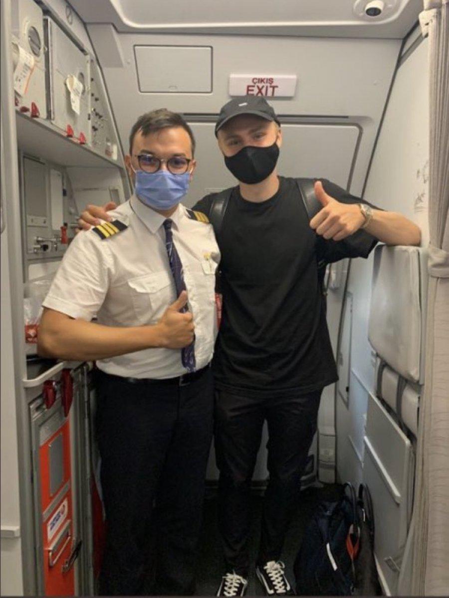 Victor Nelsson, İstanbul'a geldi