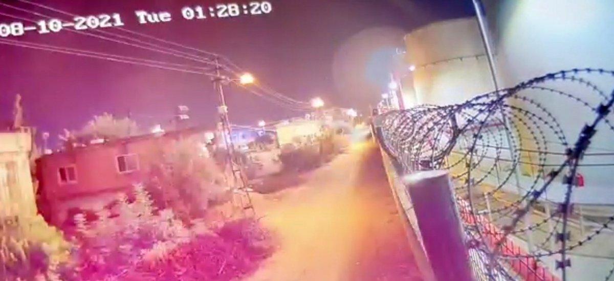 Mersin'deki patlama kameralara yansıdı