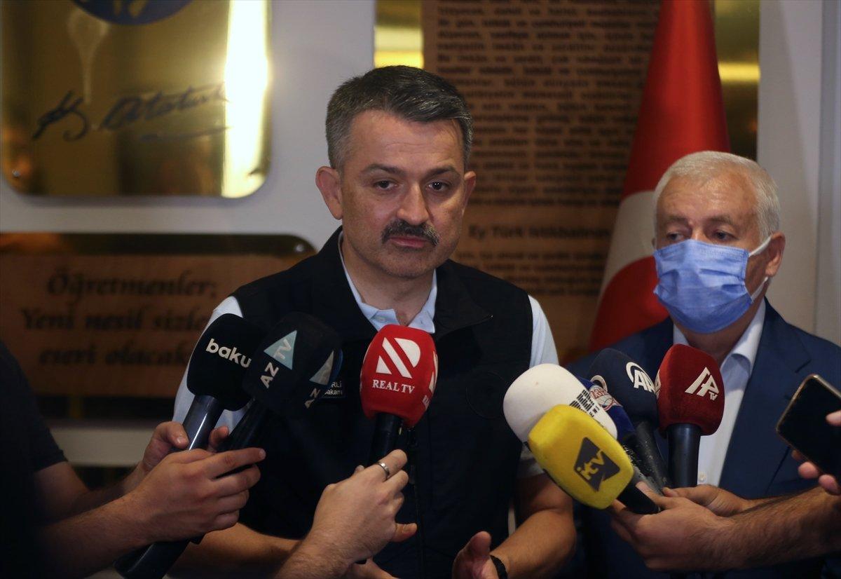 Bekir Pakdemirli koordinasyon toplantısı sonrası açıklamalarda bulundu