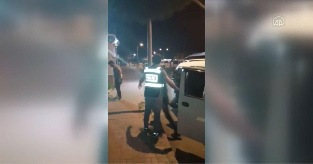 Tekirdağ’da panelvan araçtan 11 sığınmacı çıktı