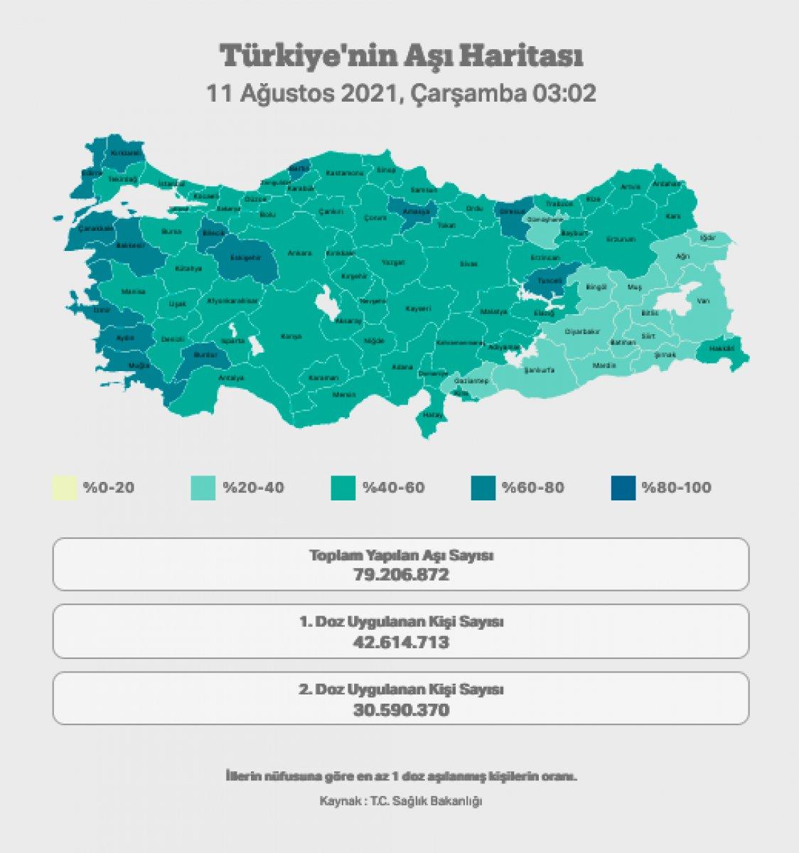 Burdur ve Bartın da mavi oldu