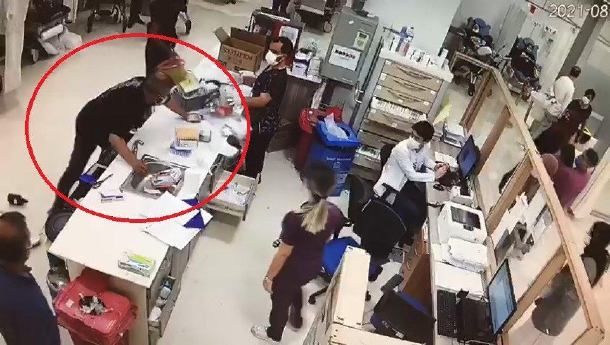 Kocaeli’de alkollü şahıs acil servisi birbirine kattı