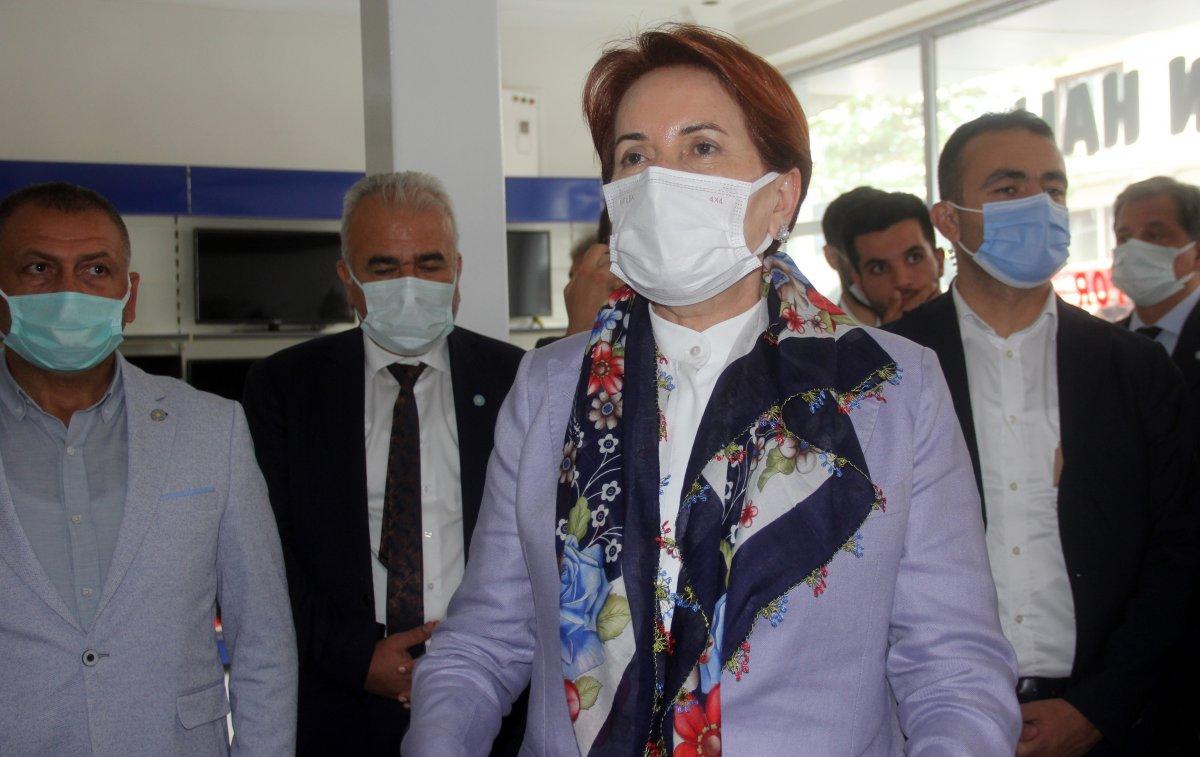 Meral Akşener’in Erzincan ziyaretinde gergin anlar