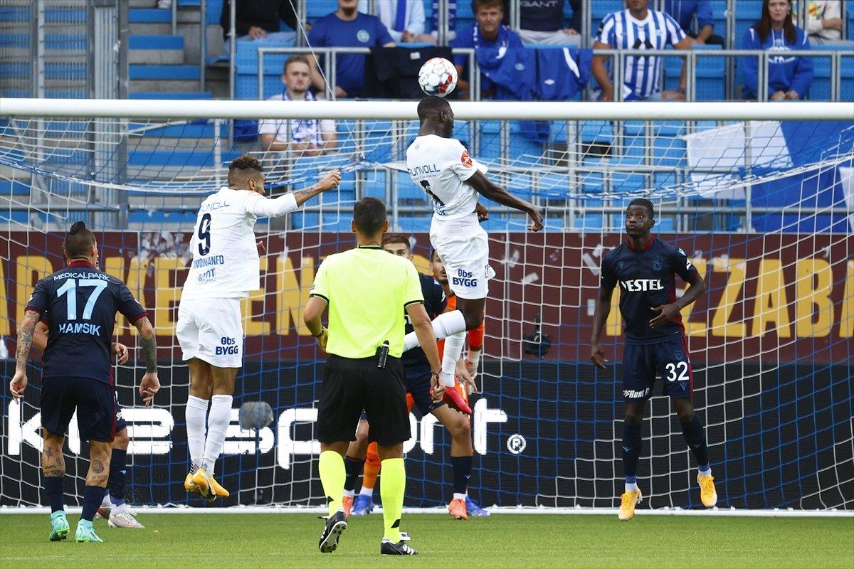 Molde'yi yenen Trabzonspor tur atladı