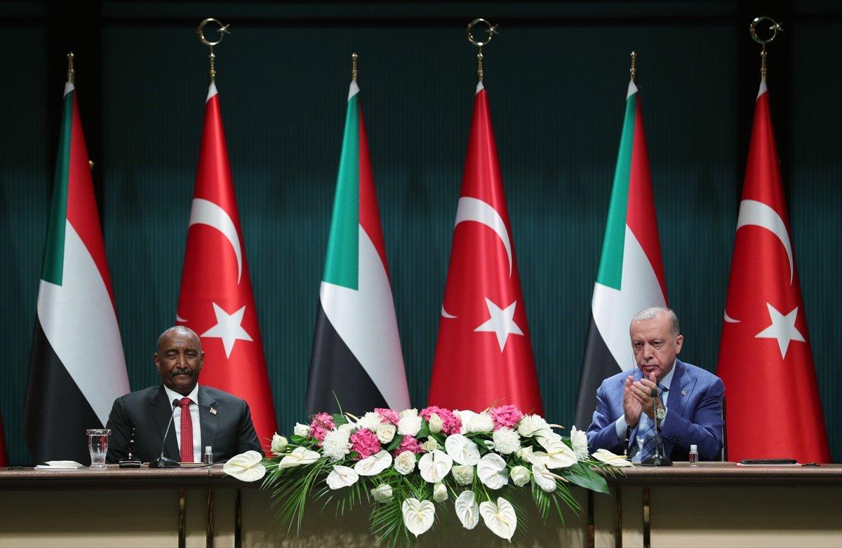 Cumhurbaşkanı Erdoğan'dan Sudan Devlet Başkanı ile ortak açıklama