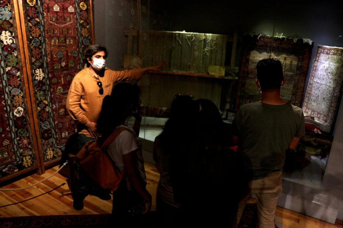 Rum ailenin bağışıyla Sille halısı, 100 yıl sonra anavatanına döndü