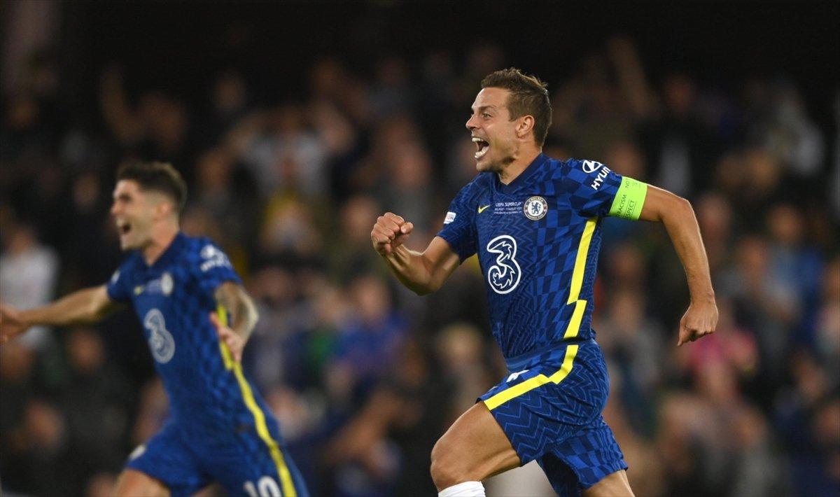 UEFA Süper Kupa'sını Villarreal'i penaltılarla yenen Chelsea kazandı