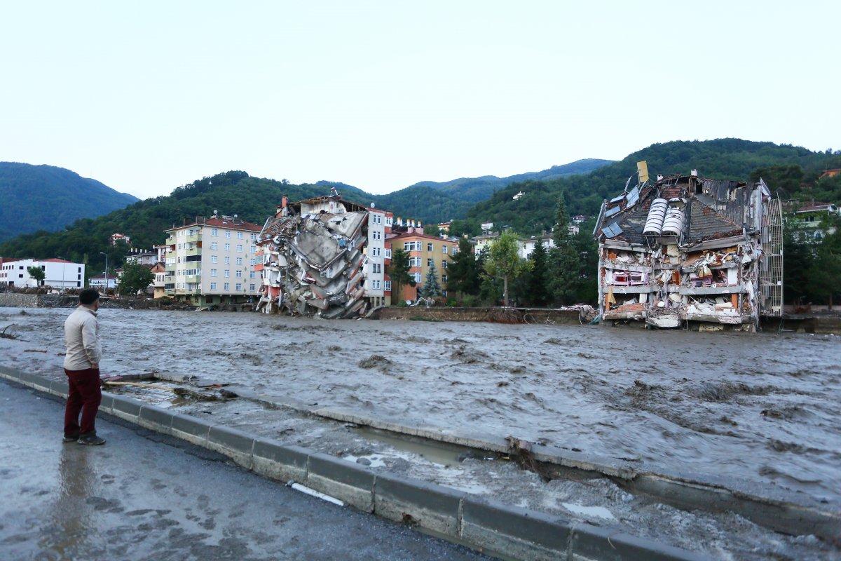 Kastamonu'da sel felaketinden geriye kalanlar