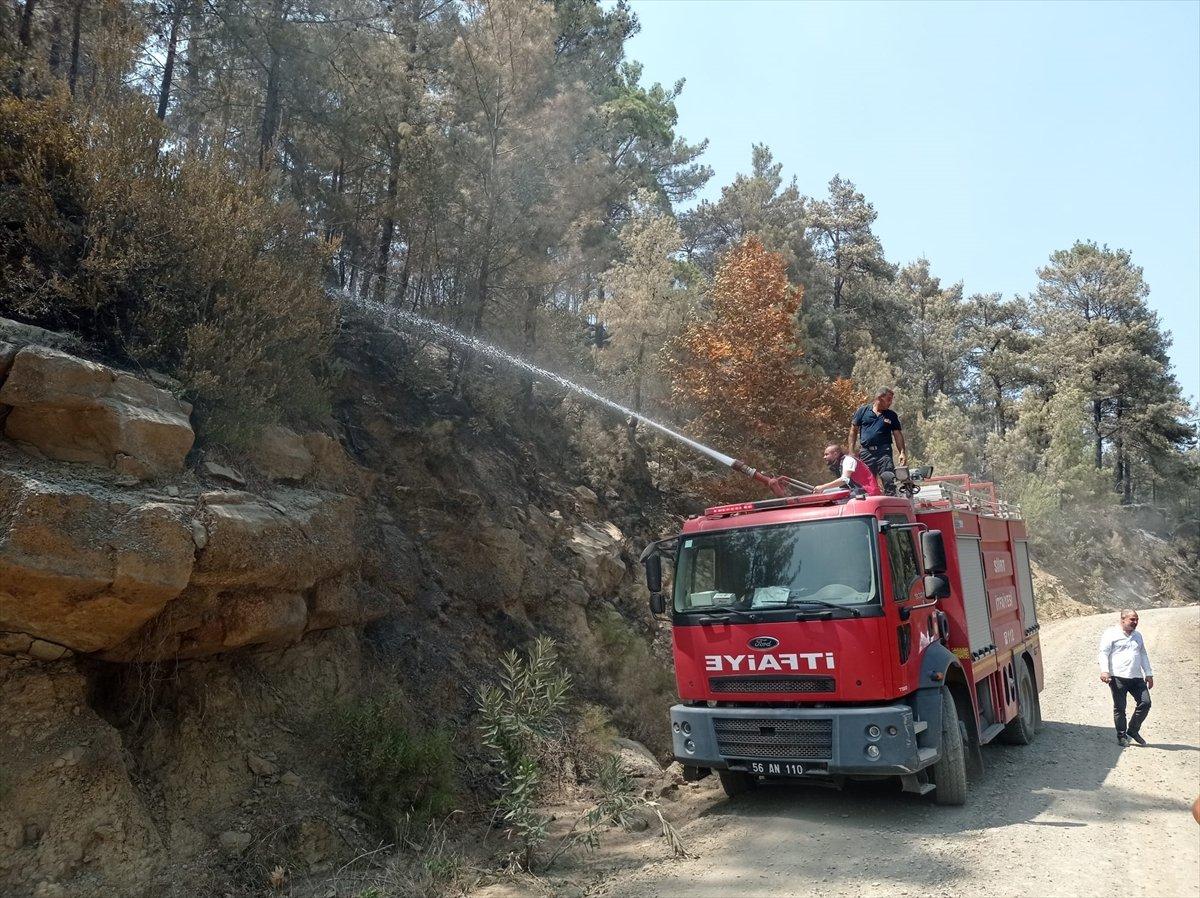 Siirtli itfaiyeciler, Antalya'daki yangınlarda yaşadıklarını anlattı