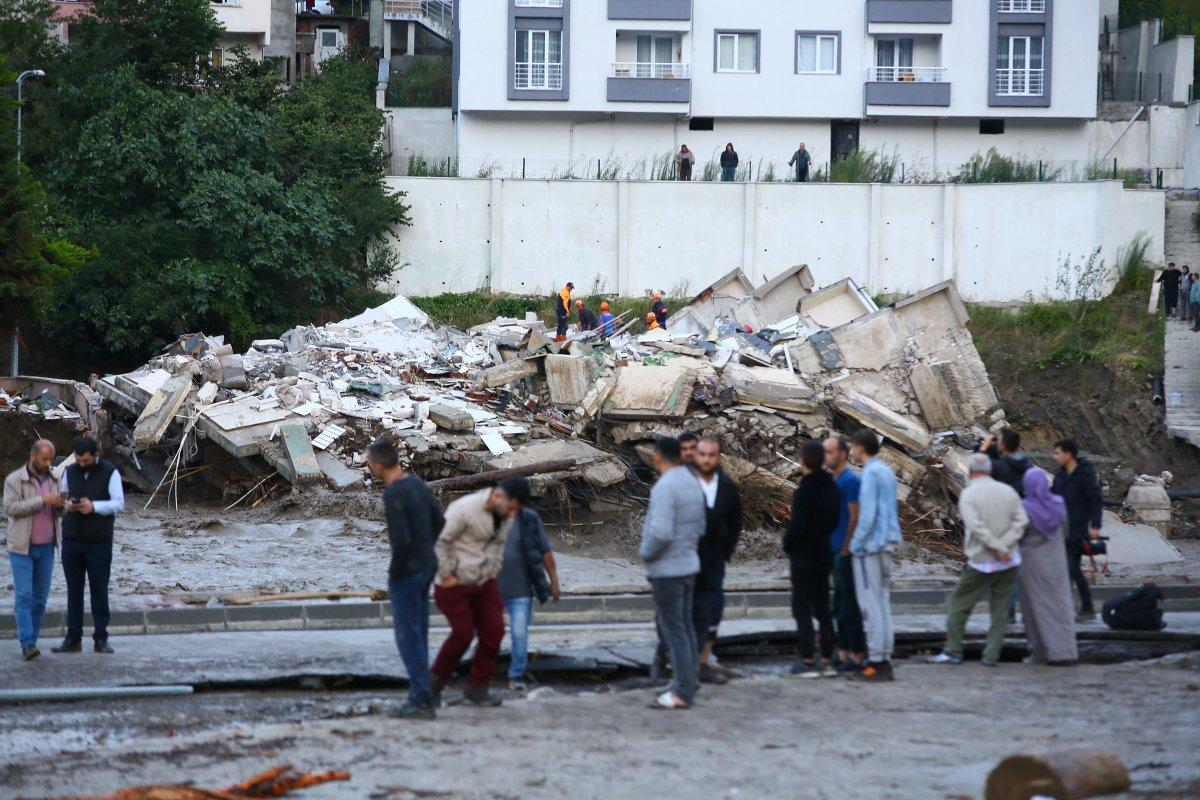 Kastamonu'da sel felaketinden geriye kalanlar