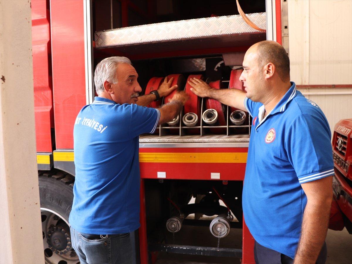 Siirtli itfaiyeciler, Antalya'daki yangınlarda yaşadıklarını anlattı