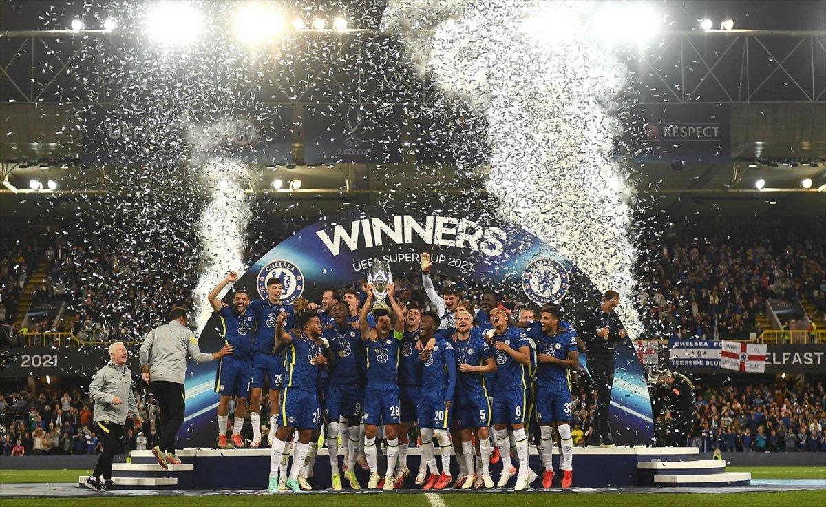 UEFA Süper Kupa'sını Villarreal'i penaltılarla yenen Chelsea kazandı