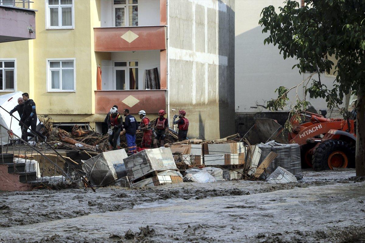 Kastamonu'da sel felaketinden geriye kalanlar