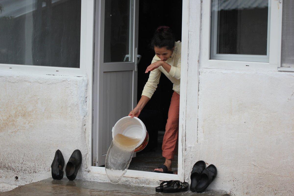 Kayseri’de 50 haneli mahalleyi sel bastı