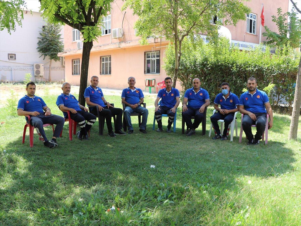 Siirtli itfaiyeciler, Antalya'daki yangınlarda yaşadıklarını anlattı