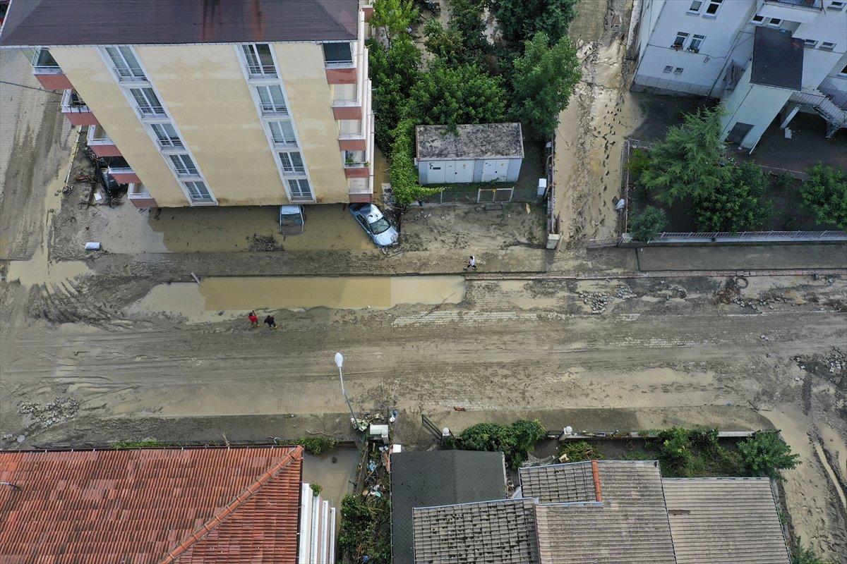 Kastamonu'da sel felaketinden geriye kalanlar