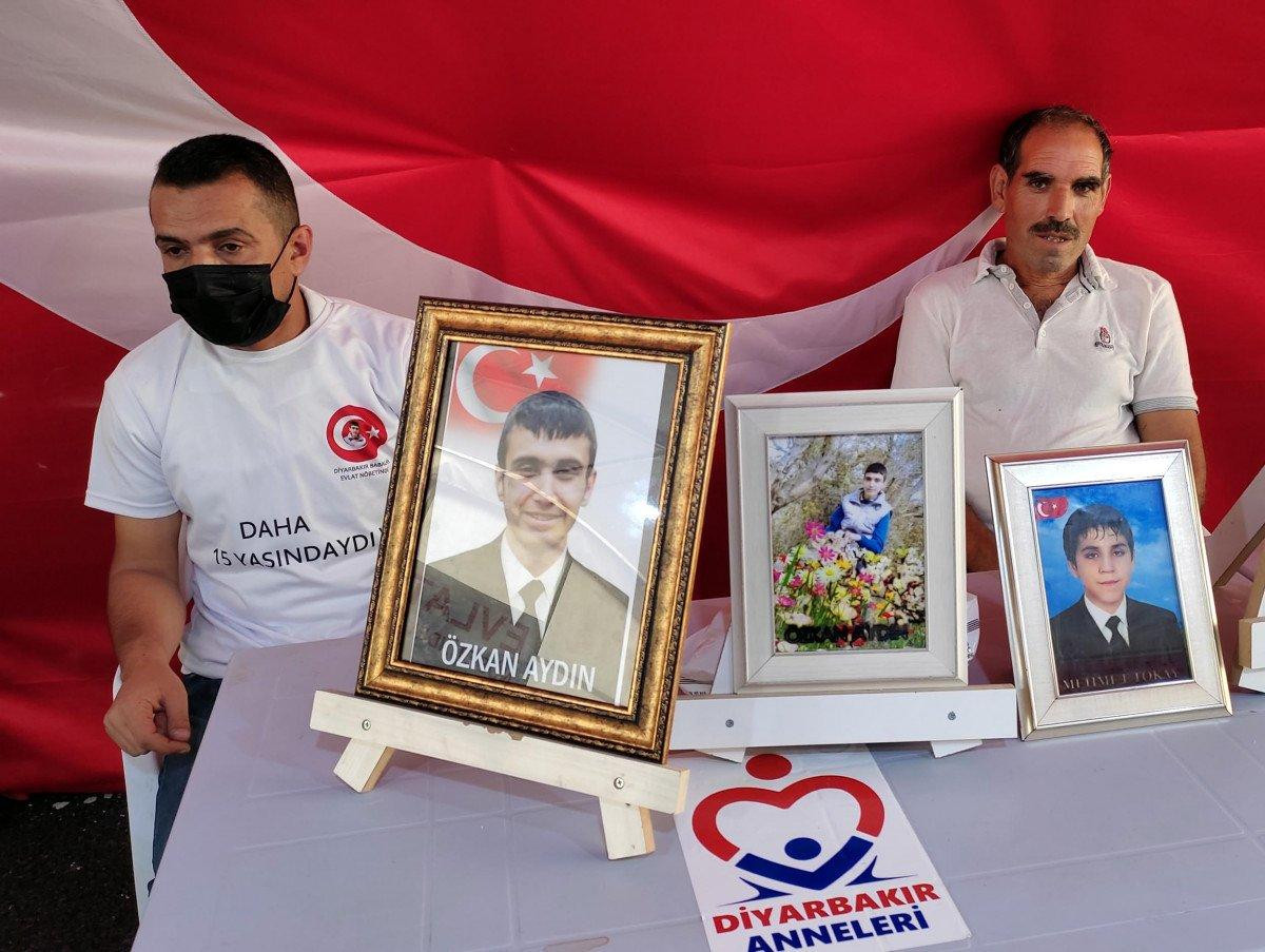 Evlat nöbetindeki baba oğluna seslendi: Türk askerine teslim ol