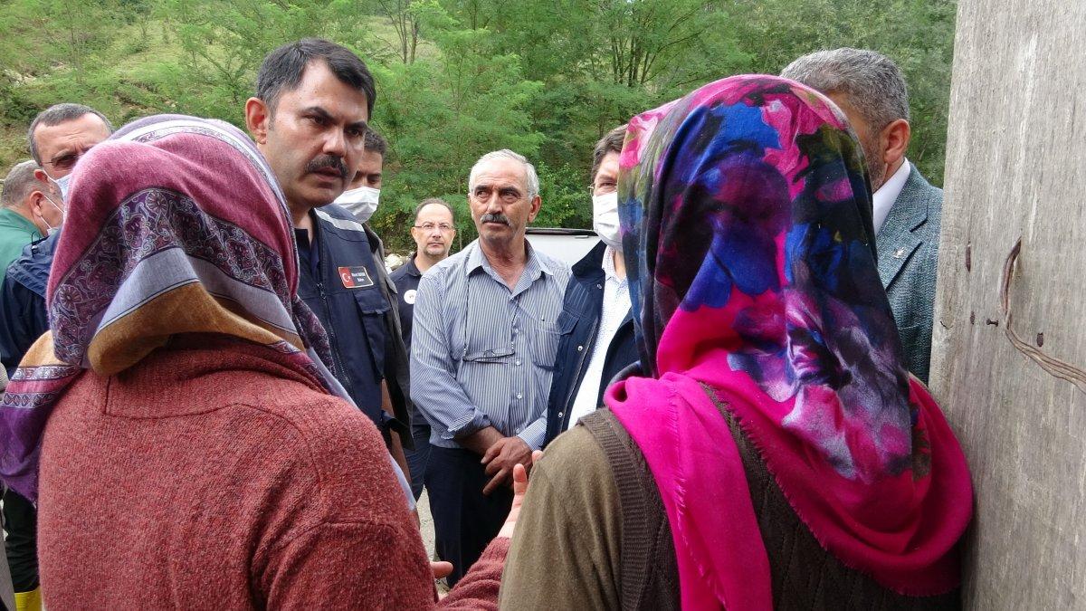 Murat Kurum, selin en çok etkilediği Zafer köyünde