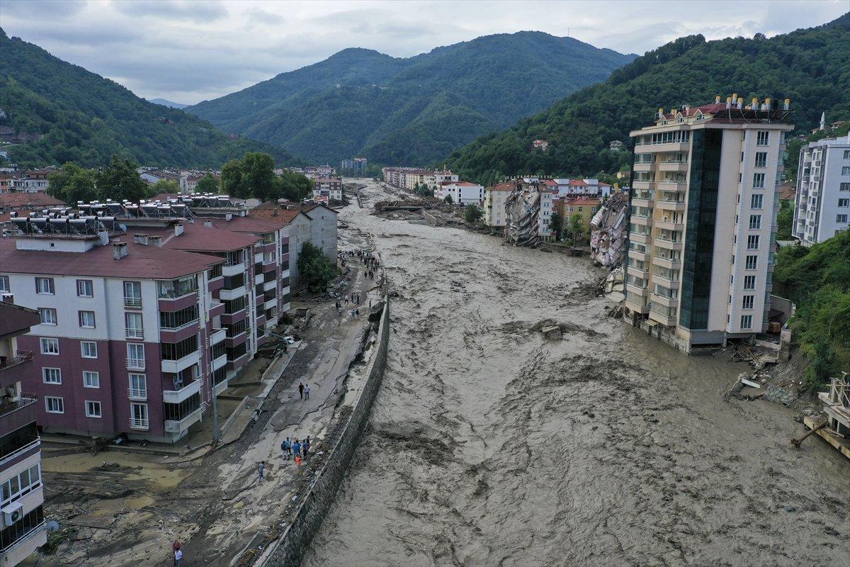 Kastamonu'da sel felaketinden geriye kalanlar
