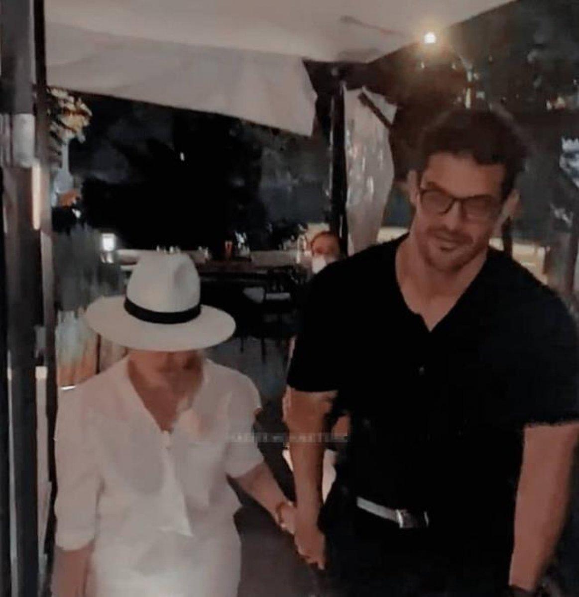 Hadise ve Mehmet Dinçerler el ele