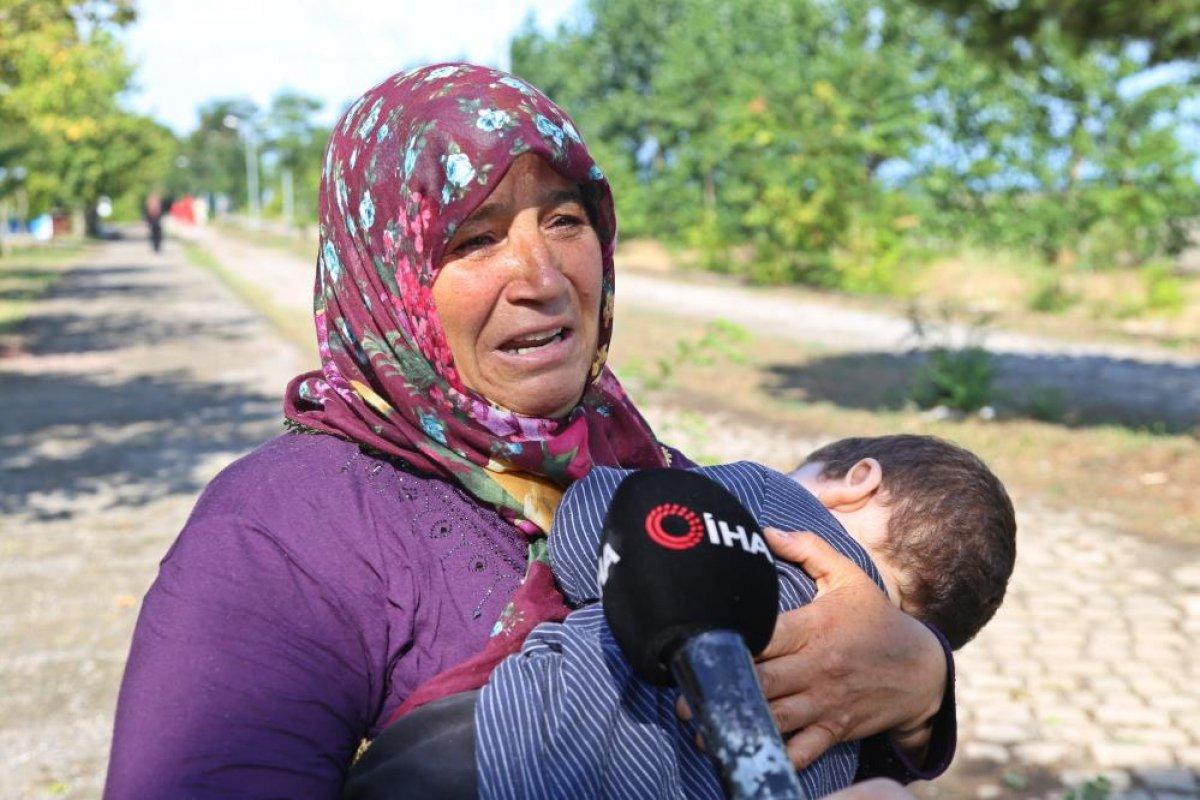 Kastamonu'da sel felaketinde kaybolan torununu bekliyor