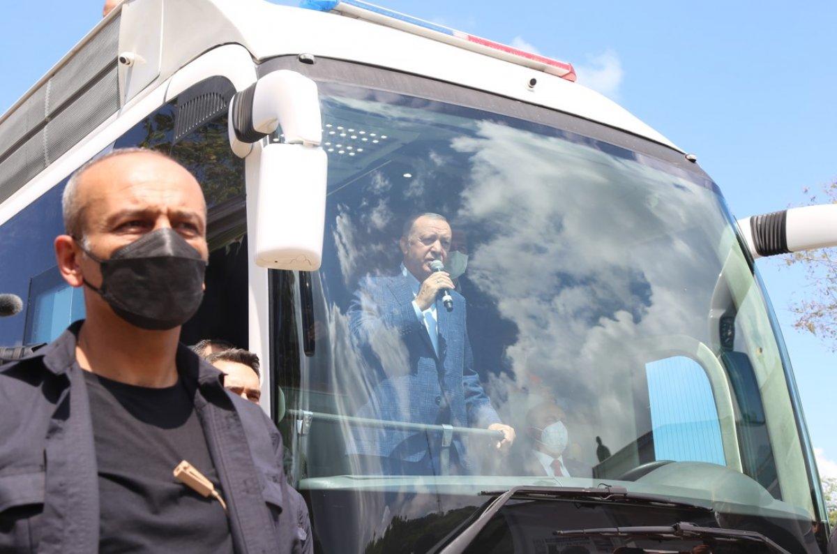 Cumhurbaşkanı Erdoğan: Bu afetleri de aşacağız