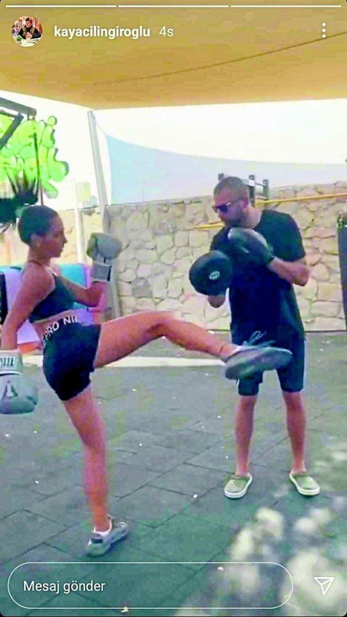 Zehra Çilingiroğlu'nun spor aşkı