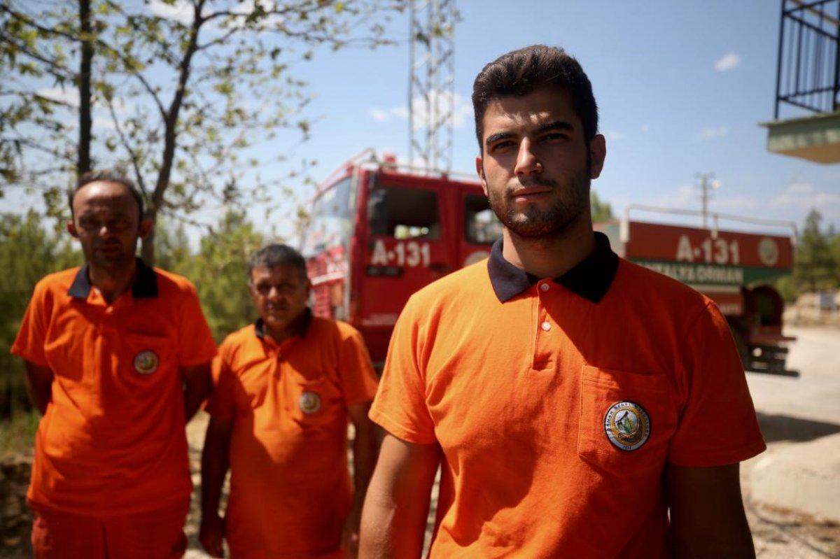 Manavgat'ta canlarını hiçe sayarak alevlerin arasına giren orman işçileri: Ölümü hissettik