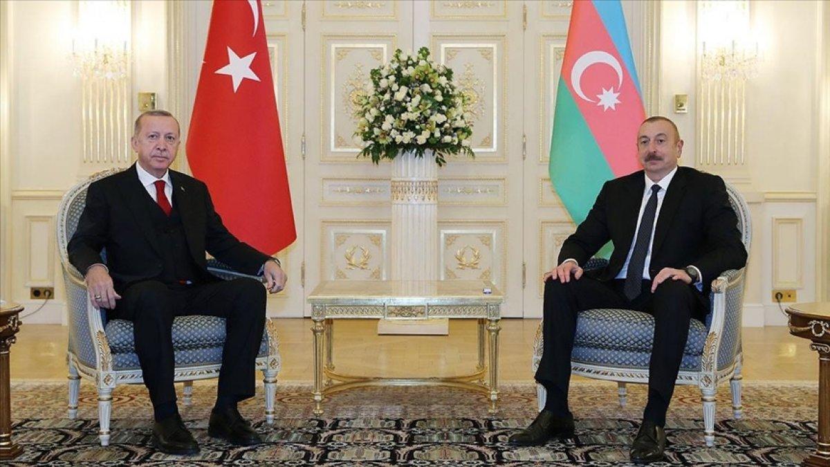 Aliyev’den Cumhurbaşkanı Erdoğan’a taziye mesajı