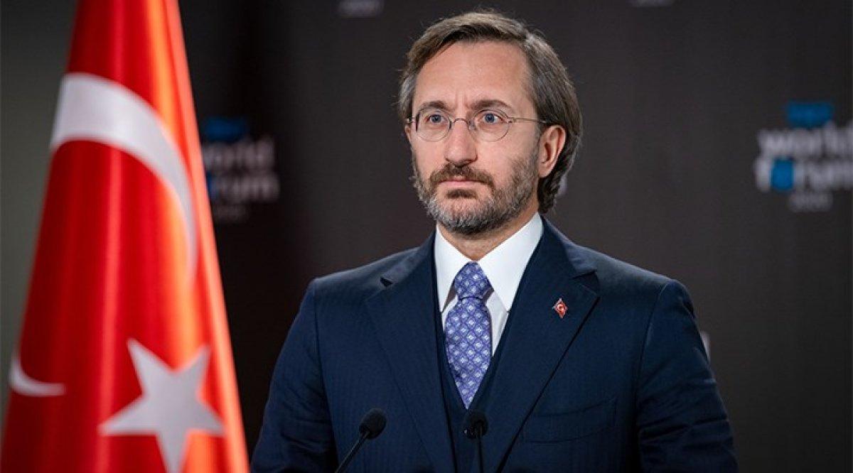 Fahrettin Altun: Dezenformasyonlara itibar etmeyiniz