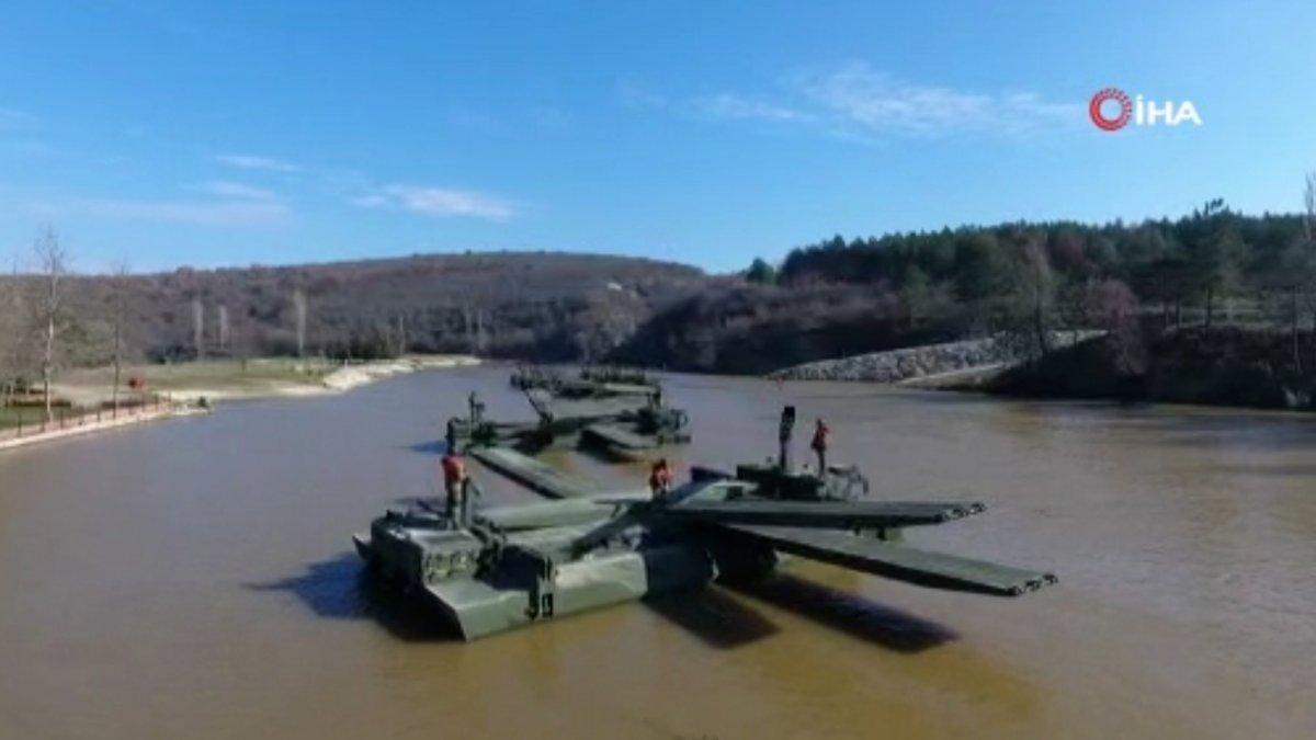 MSB, sel bölgesine 2 yatay kaydırmalı köprü tankı ile 3 sabit köprü aracı gönderdi