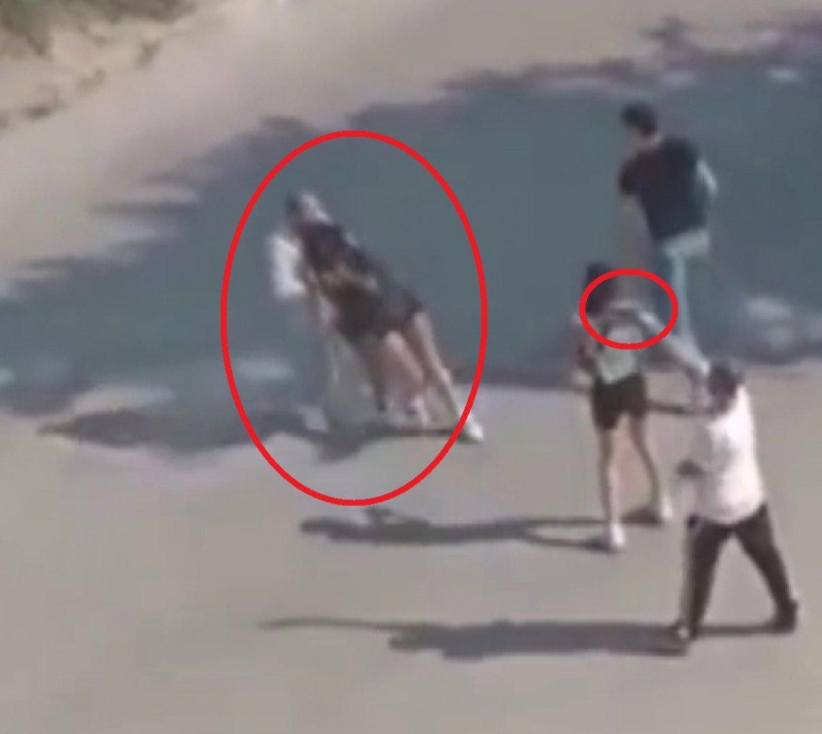 Bursa’da eski sevgilisinin yolunu kesti, boğazına bıçak dayadı