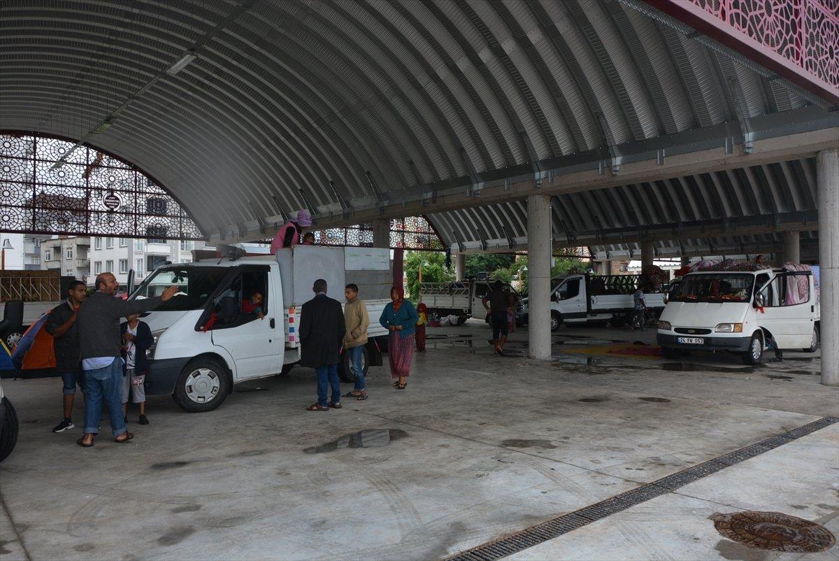 Ordu'da heyelan riskine karşı evler boşaltıldı