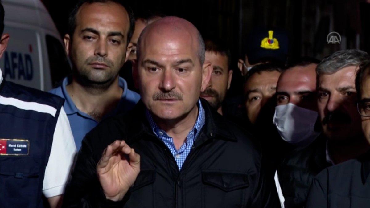 Süleyman Soylu: Tüm köylere helikopterle jeneratör gönderiyoruz