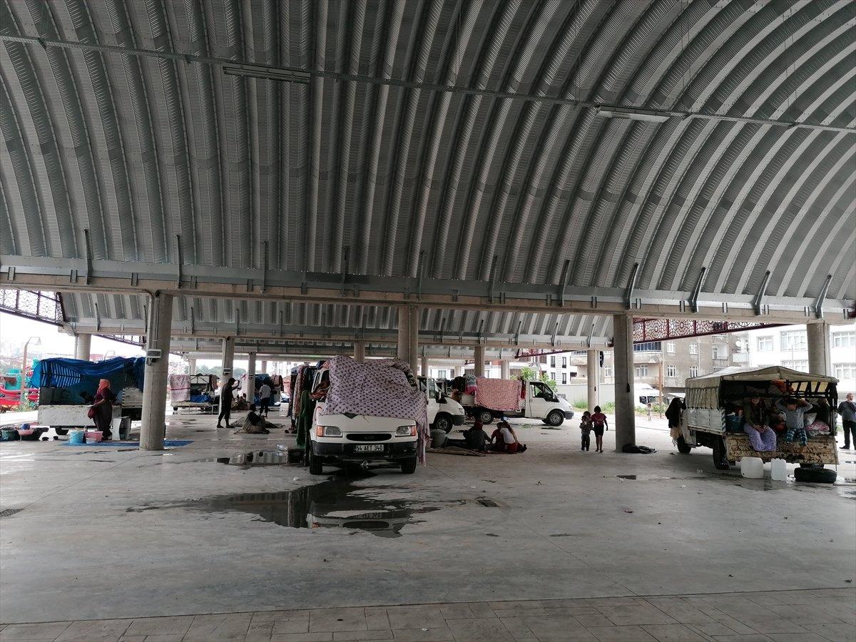 Ordu'da heyelan riskine karşı evler boşaltıldı