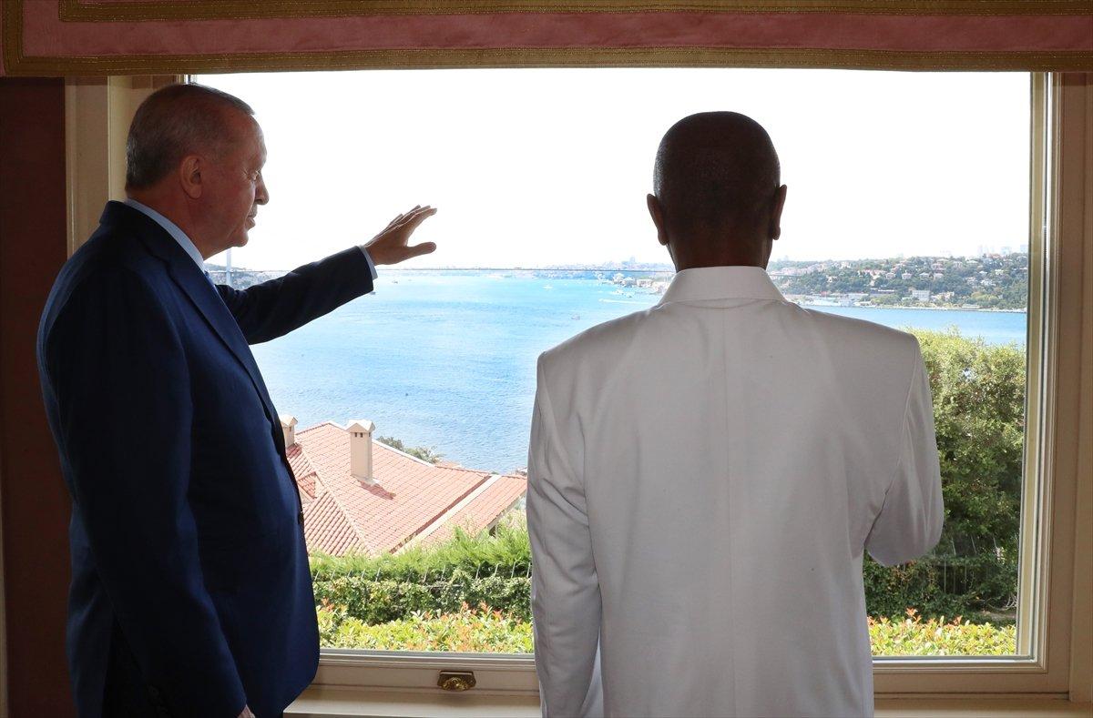 Cumhurbaşkanı Erdoğan, Gine Cumhurbaşkanı Conde ile görüştü